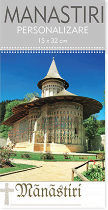 calendar de perete cu imagini Manastiri