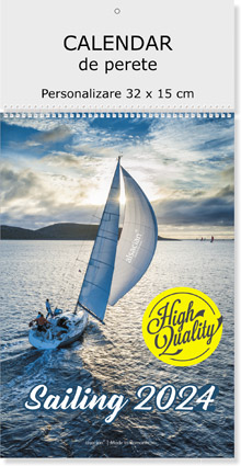 calendar de perete cu imagini Corabii, Ambarcatiuni, Barci, nautic, sailing alsacian 2024